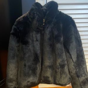 BEAUTIFUL Michael Kors Faux Fur Jacket- worn once!